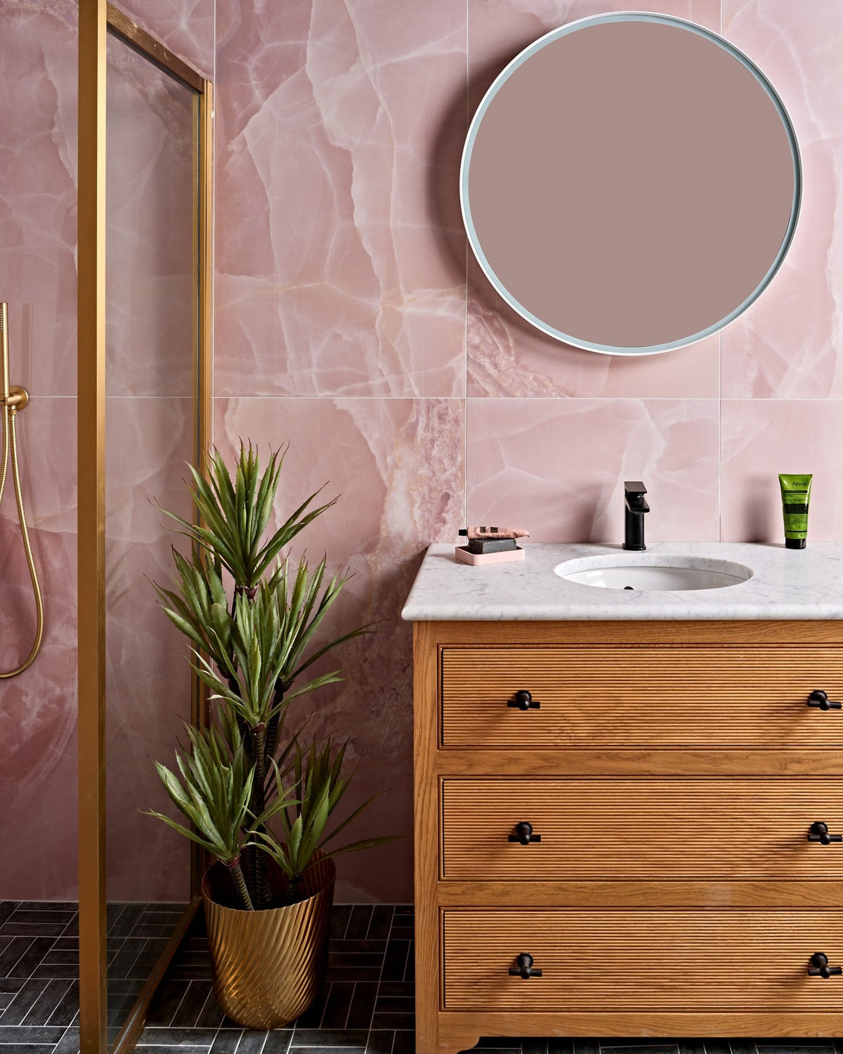 Ca’ Pietra Hollywood Porcelain Rose — official gallery image 1