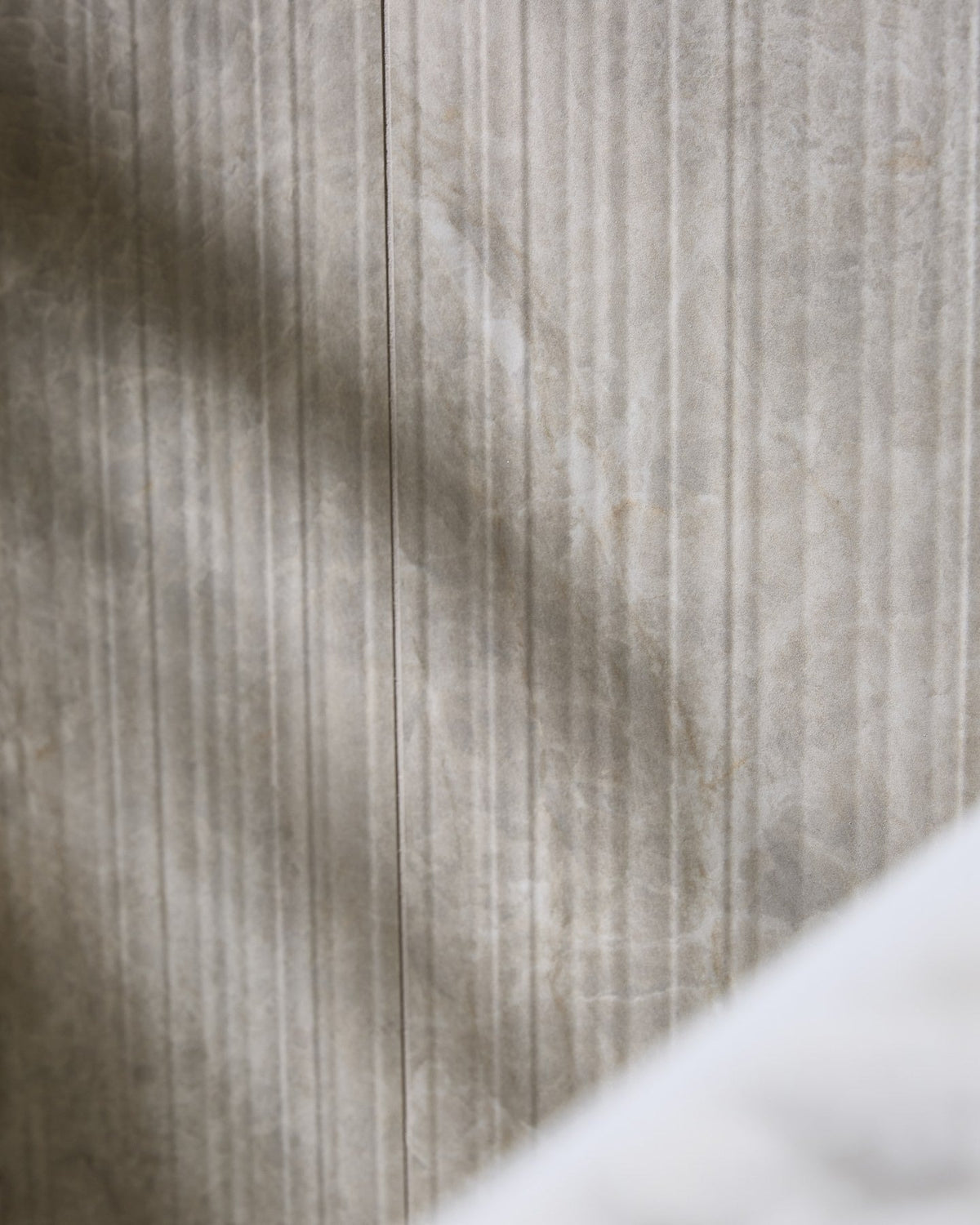 Ca’ Pietra Hoxton Porcelain Amber Linear Décor Matt — official gallery image 4