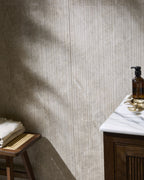 Ca’ Pietra Hoxton Porcelain Amber Linear Décor Matt — official gallery image 5