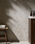 Ca’ Pietra Hoxton Porcelain Amber Linear Décor Matt — official gallery image 6