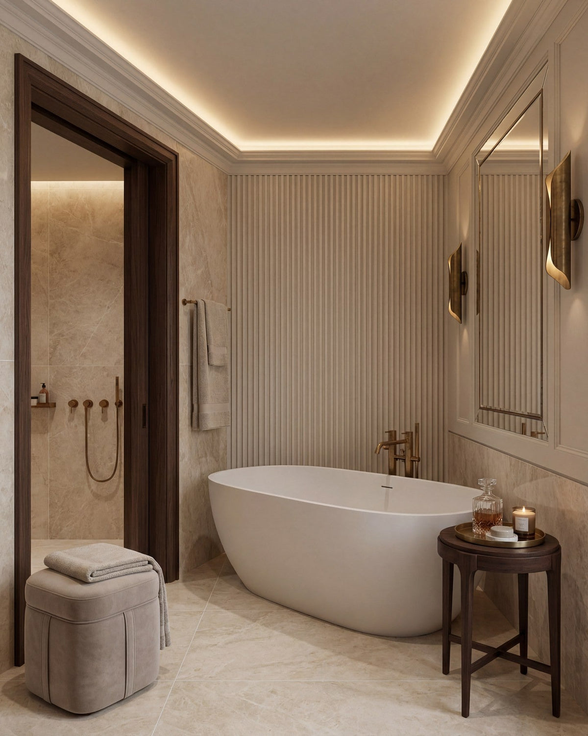 Ca’ Pietra Hoxton Porcelain Amber Matt — official gallery image 8