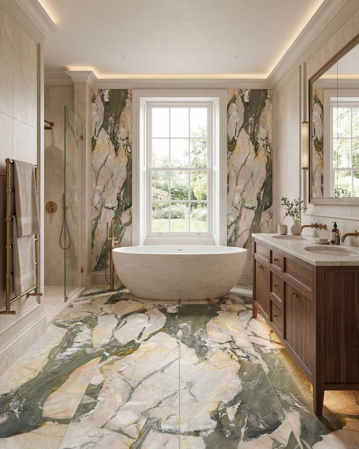 Ca’ Pietra Hoxton Porcelain Four Seasons Brushed — official gallery image 1