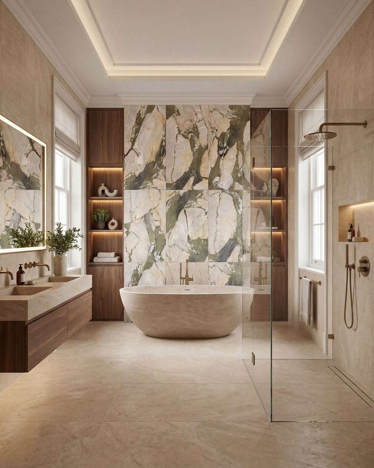 Ca’ Pietra Hoxton Porcelain Four Seasons Brushed — official gallery image 4