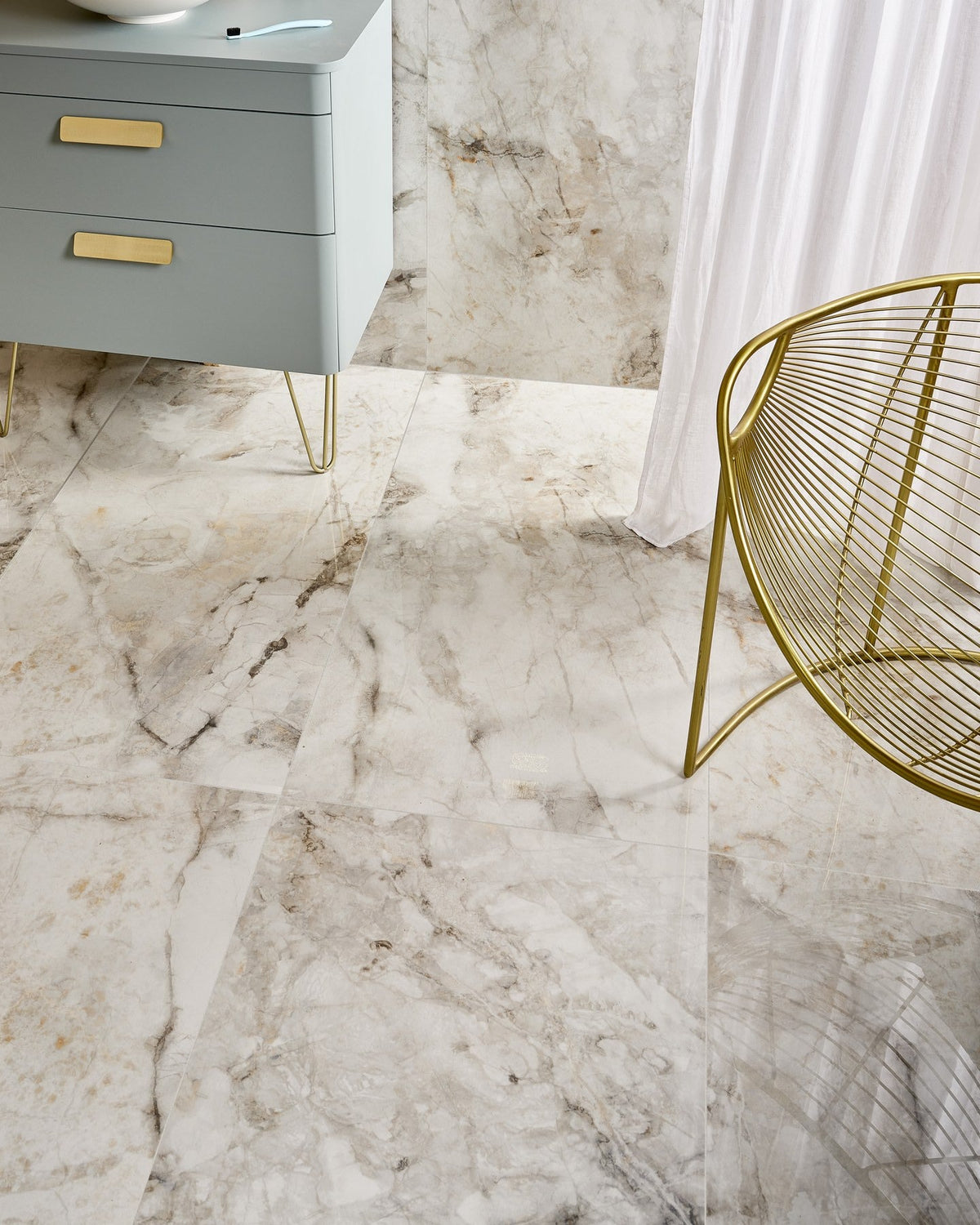 Ca’ Pietra Illusion Shangri La Porcelain Polished — official gallery image 3