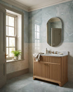 Ca’ Pietra Illusion Whisper Onyx Porcelain Polished Lagoon — official gallery image 5