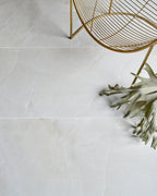 Ca’ Pietra Illusion Whisper Onyx Porcelain Polished Mist — official gallery image 1