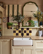 Ca’ Pietra STUDIO Jamboree Handpainted Ceramic Chocolate Field — official gallery image 1