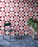Ca’ Pietra STUDIO Jamboree Handpainted Ceramic Coral Tri — official gallery image 4