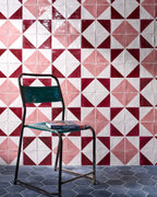 Ca’ Pietra STUDIO Jamboree Handpainted Ceramic Raspberry Tri — official gallery image 1