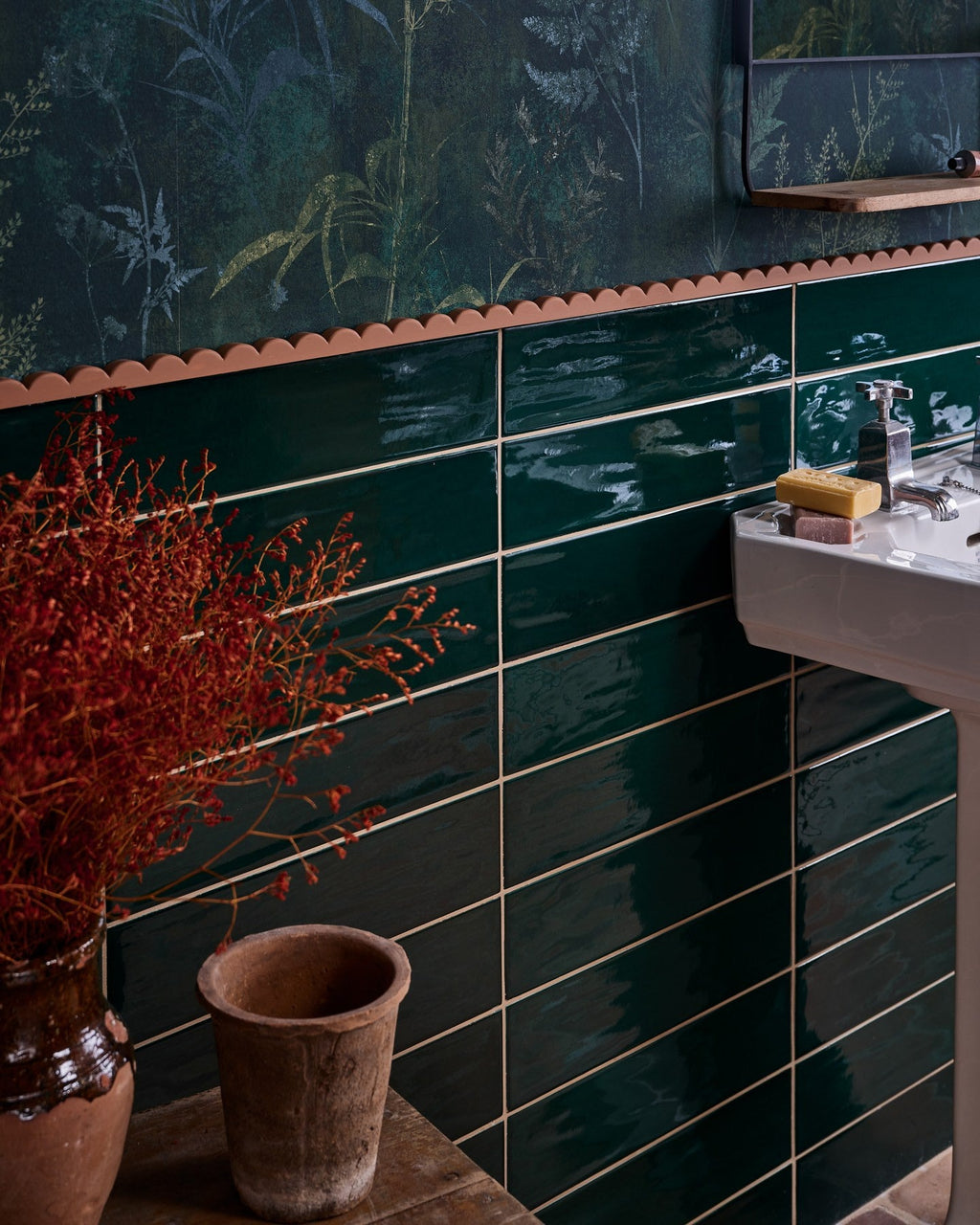 Ca’ Pietra Kennet Porcelain Bottle Green — official gallery image 1