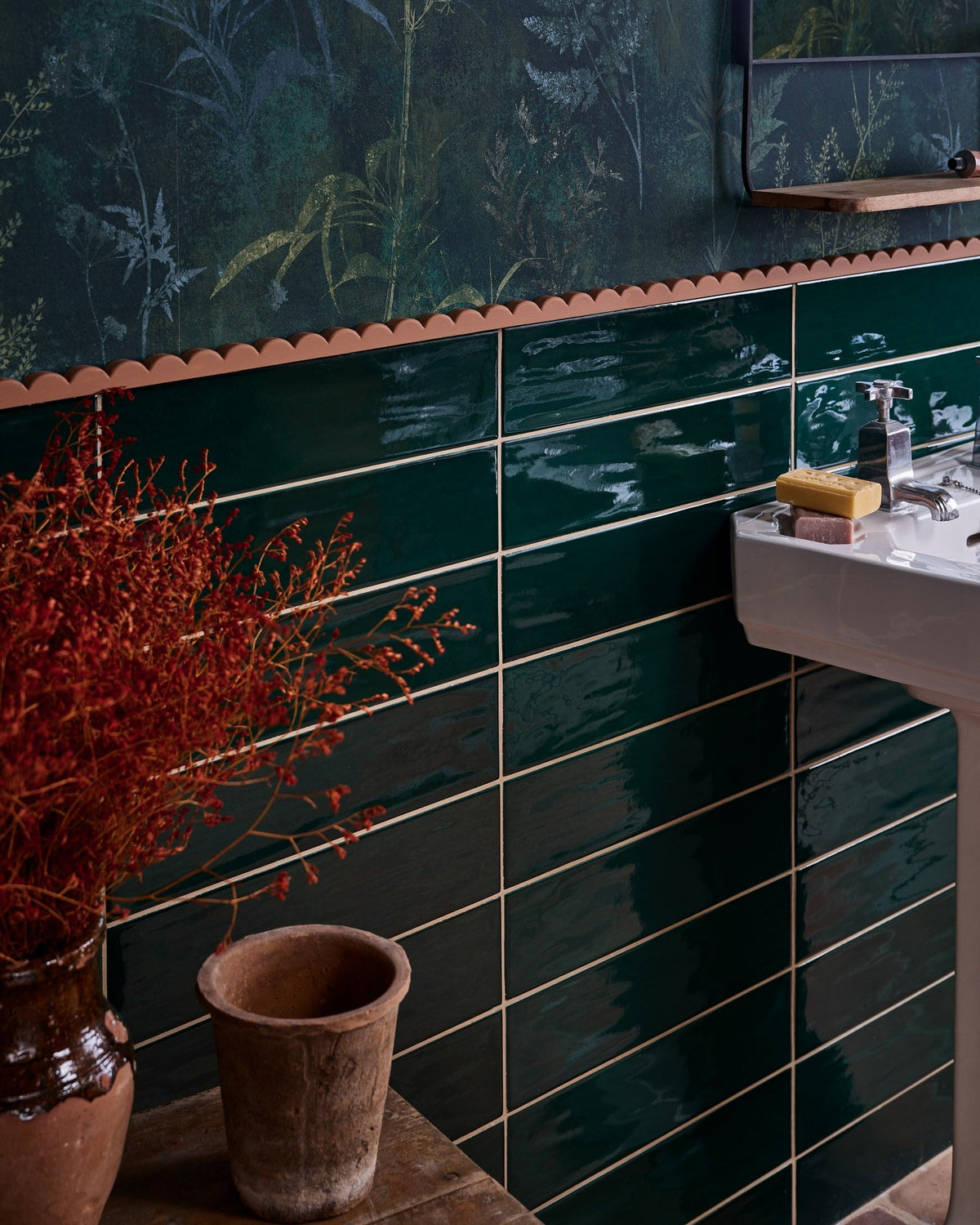 Ca’ Pietra Kennet Porcelain Bottle Green — official gallery image 1