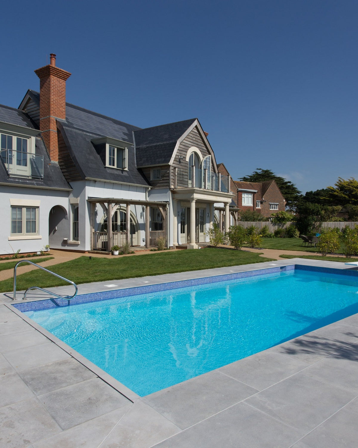 Ca’ Pietra Kimmeridge Limestone Etched Bullnose Coping — official gallery image 6