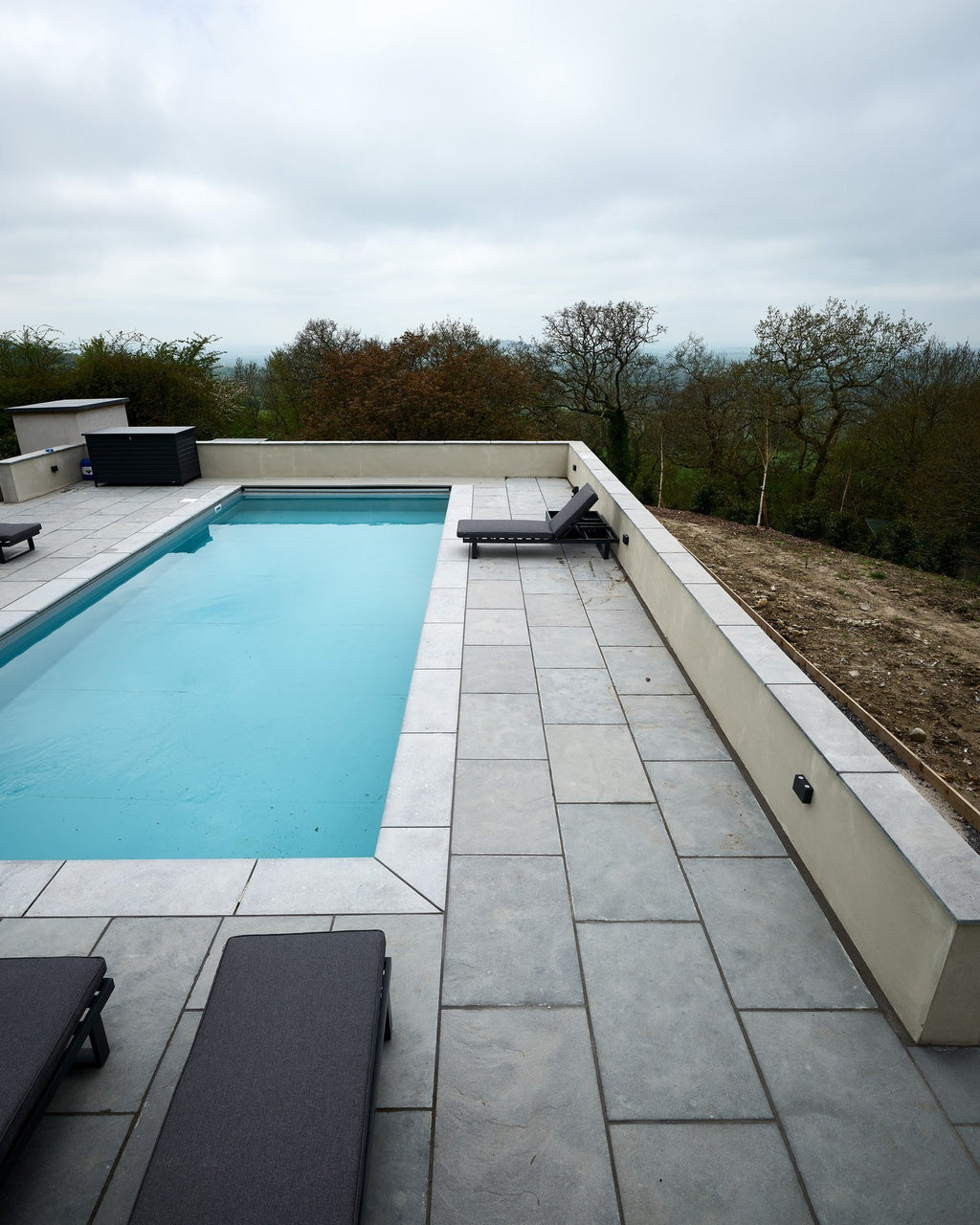 Ca’ Pietra Kimmeridge Limestone Etched Bullnose Coping — official gallery image 7