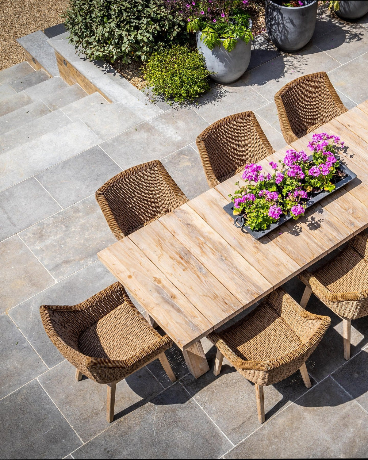 Ca’ Pietra Kimmeridge Limestone Paving Tumbled & Etched Finish — official gallery image 1