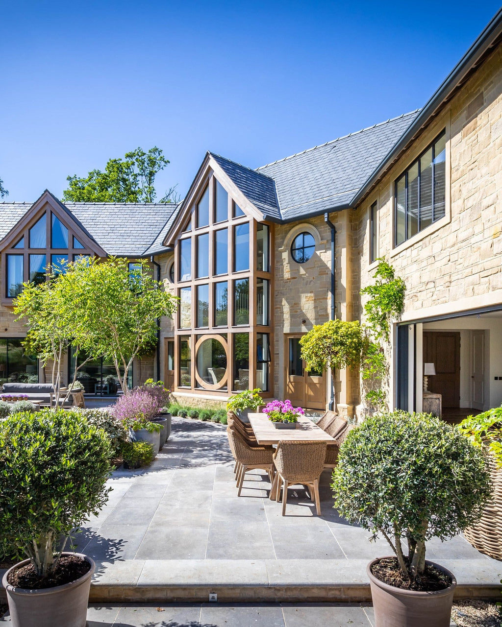 Ca’ Pietra Kimmeridge Limestone Paving Tumbled & Etched Finish — official gallery image 2