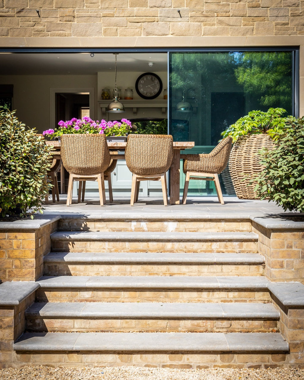 Ca’ Pietra Kimmeridge Limestone Paving Tumbled & Etched Finish — official gallery image 3
