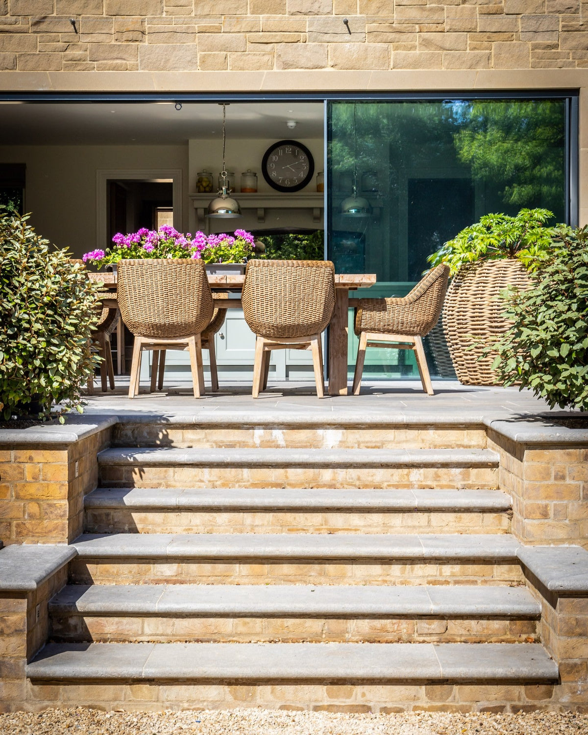 Ca’ Pietra Kimmeridge Limestone Paving Tumbled & Etched Finish — official gallery image 3