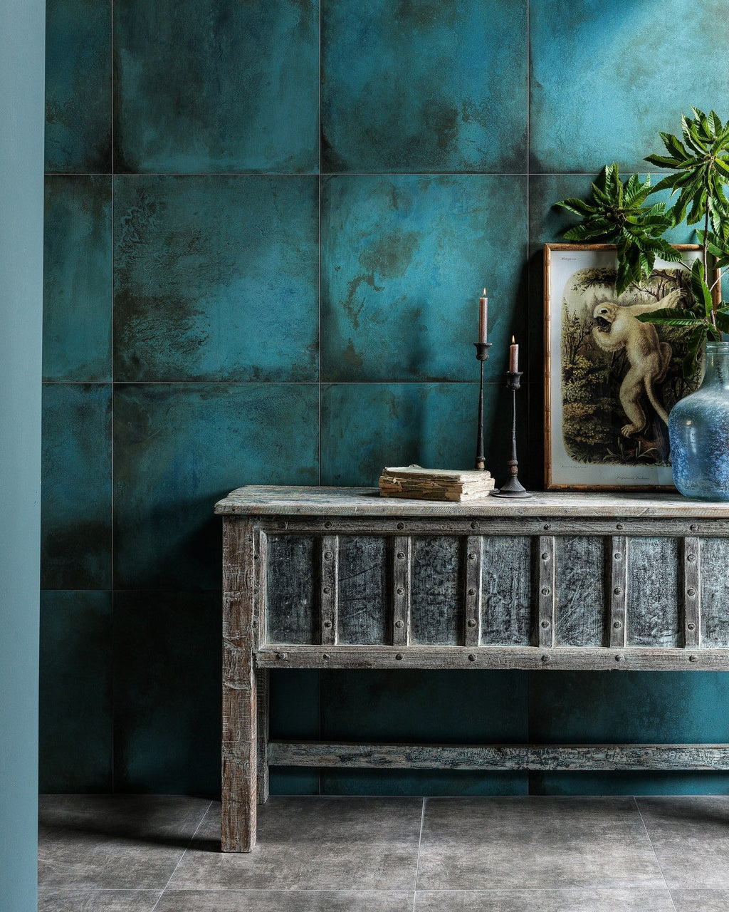 Ca’ Pietra Chemistry Porcelain Verdigris — official gallery image 1