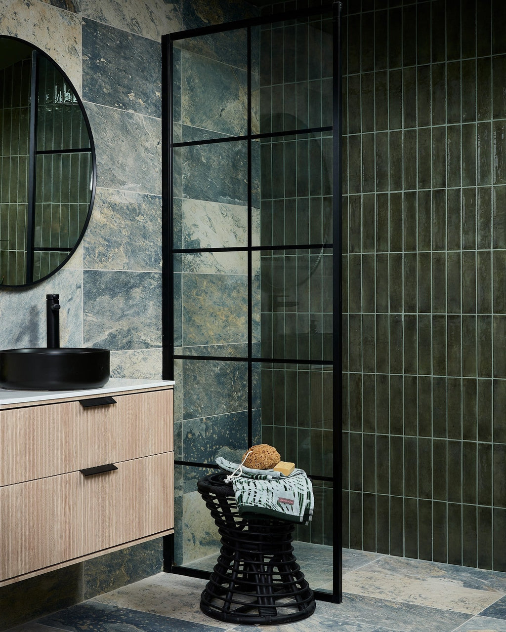 Ca’ Pietra Lombok Porcelain Moss — official gallery image 3