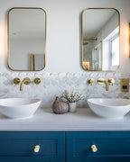 Ca’ Pietra Long Island Marble Honed Finish Scallop — official gallery image 1
