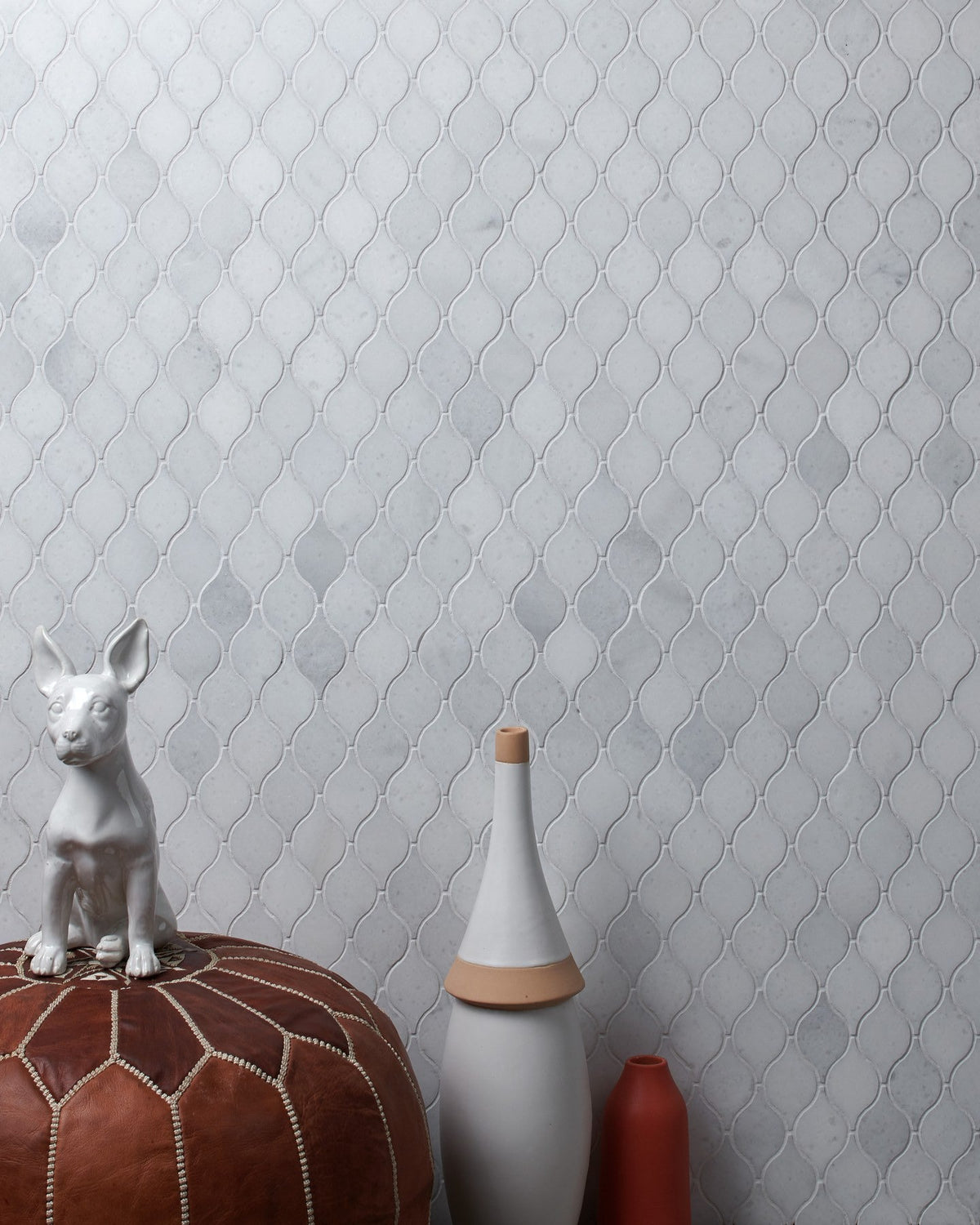 Ca’ Pietra Long Island Marble Honed Finish Tear Drop — official gallery image 1