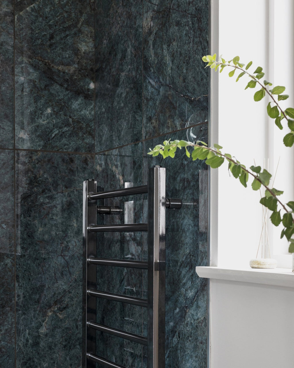 Ca’ Pietra Marble Luxe Porcelain Azzuro — official gallery image 1