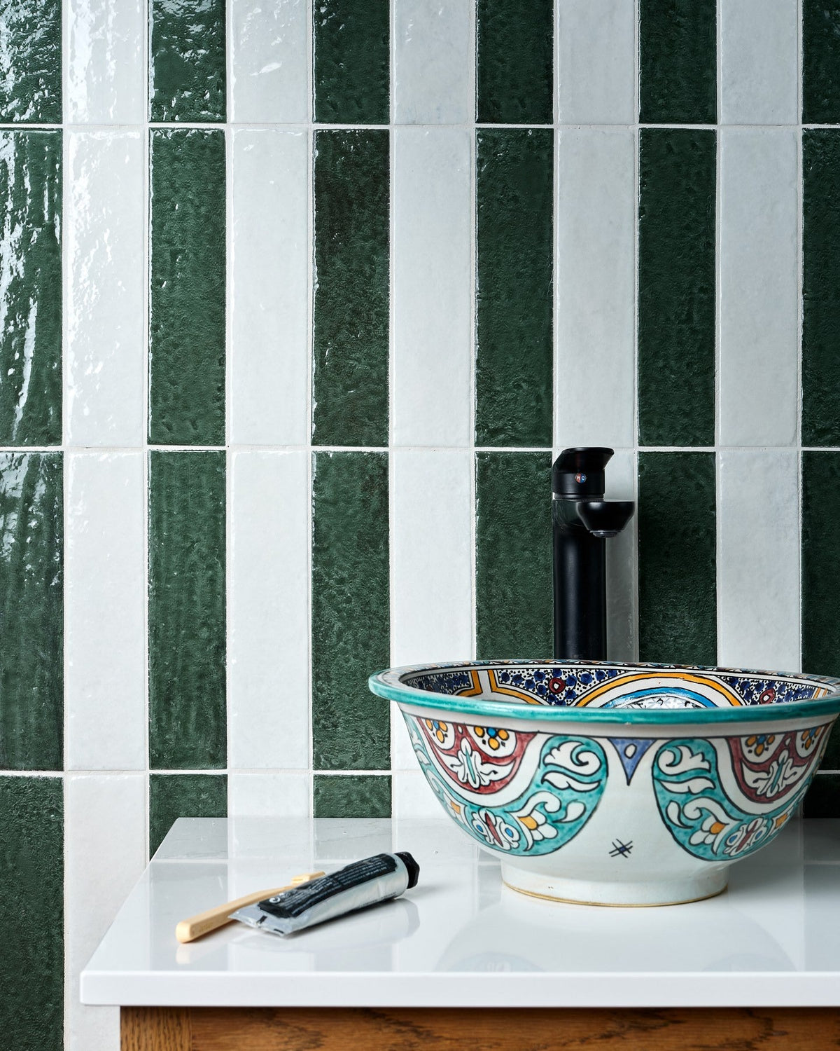 Ca’ Pietra Marlborough Porcelain Parquet Cotton White Gloss — official gallery image 6