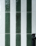 Ca’ Pietra Marlborough Porcelain Parquet Forest Green Gloss — official gallery image 4