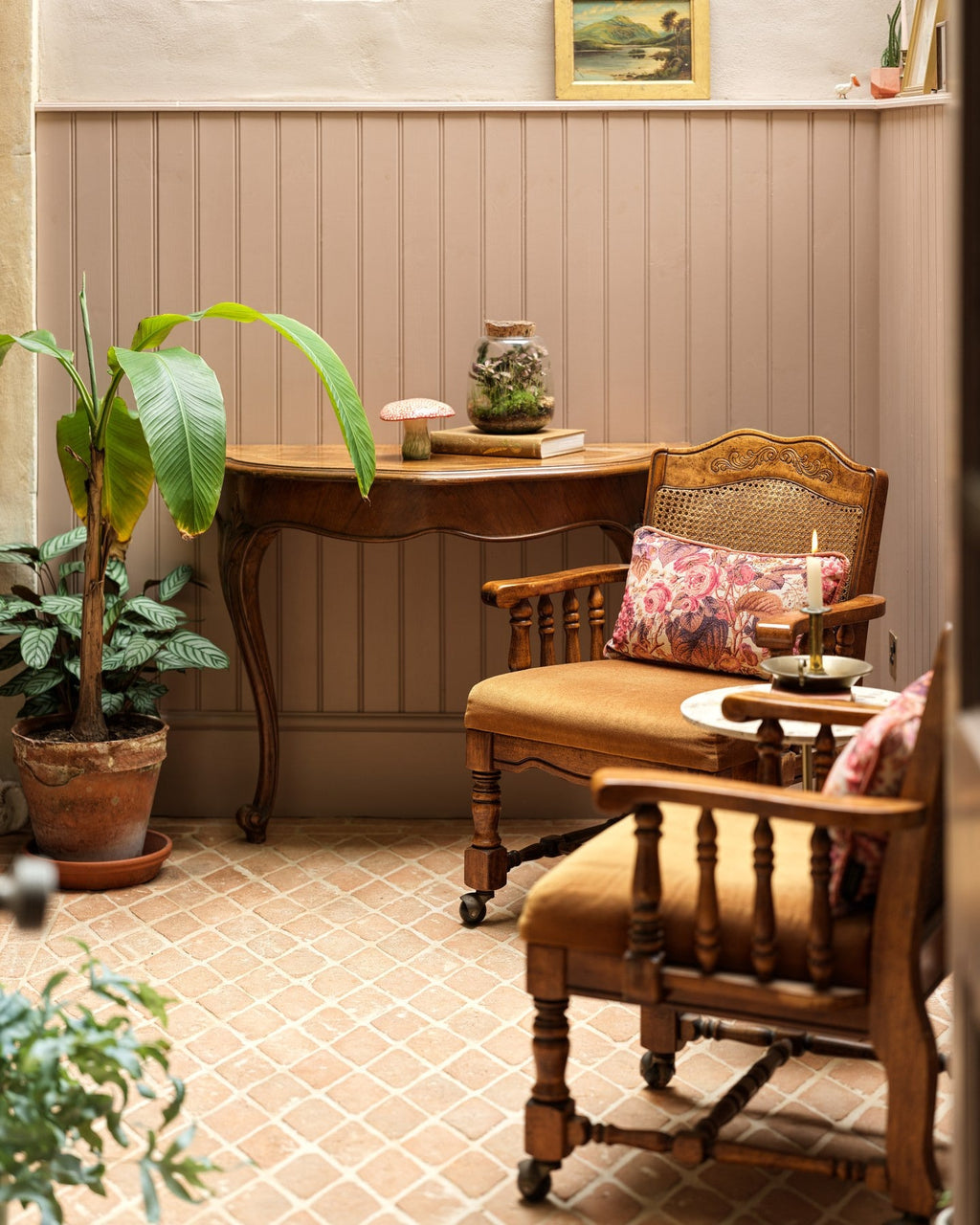 Ca’ Pietra Marlborough Terracotta Diamond — official gallery image 1