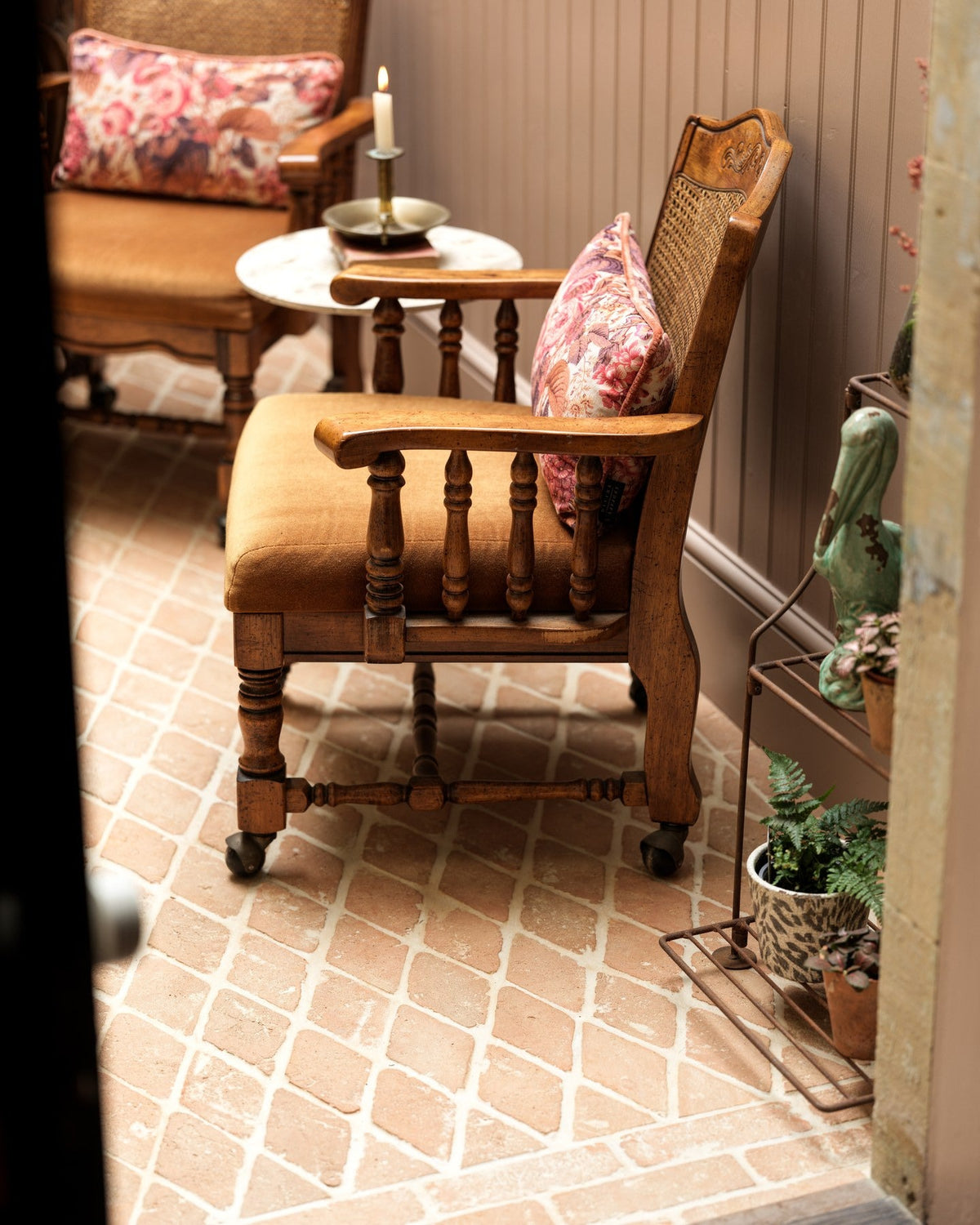 Ca’ Pietra Marlborough Terracotta Diamond — official gallery image 3