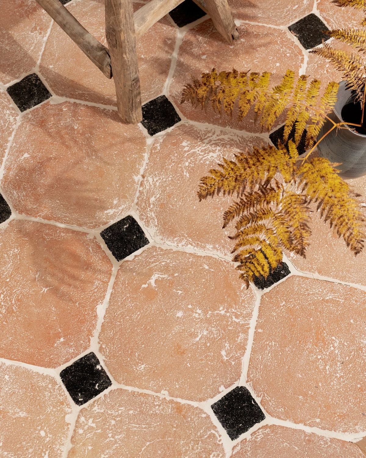 Ca’ Pietra Marlborough Terracotta Octagons & Cabochons — official gallery image 3