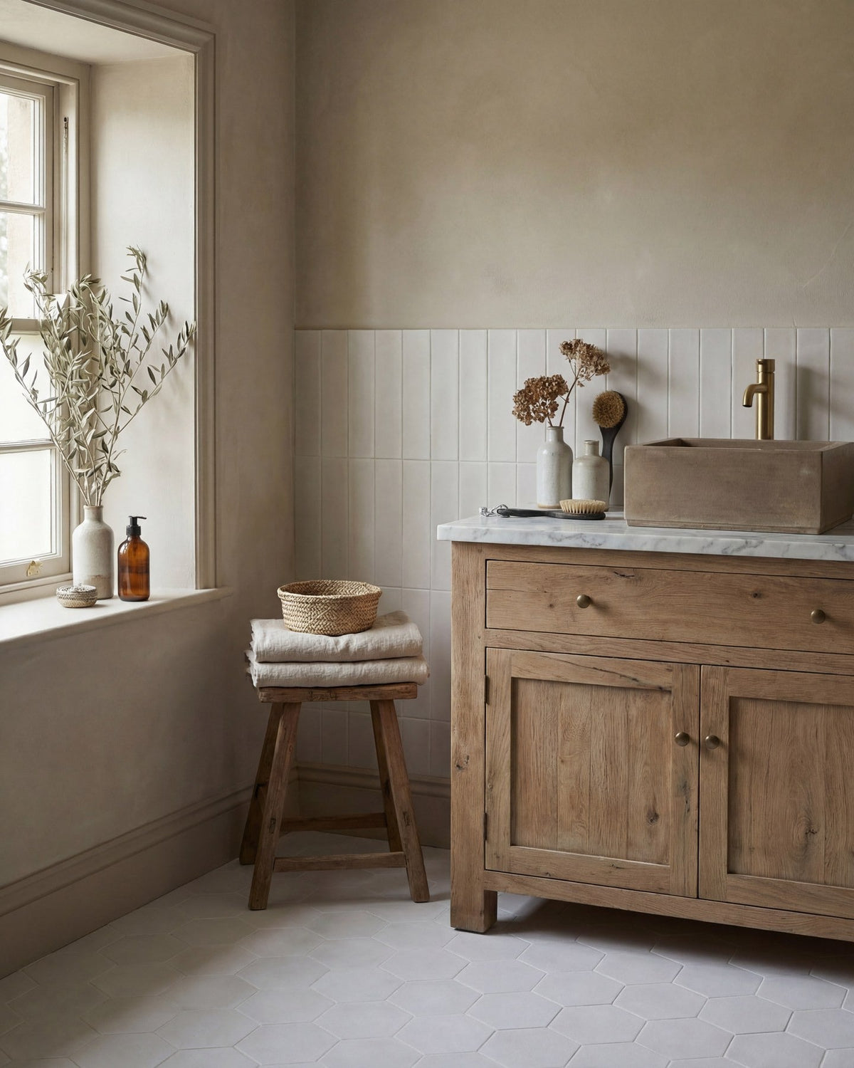 Ca’ Pietra Medina Brick Porcelain Latte — official gallery image 4