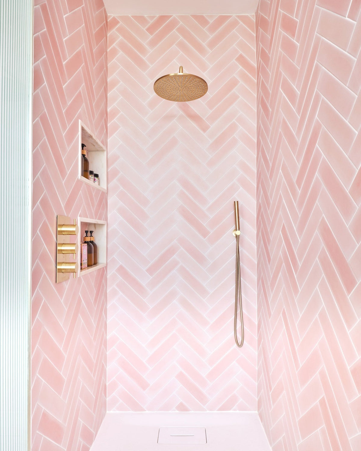 Ca’ Pietra Medina Brick Porcelain Rosa — official gallery image 1