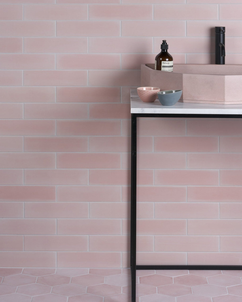 Ca’ Pietra Medina Brick Porcelain Rosa — official gallery image 5