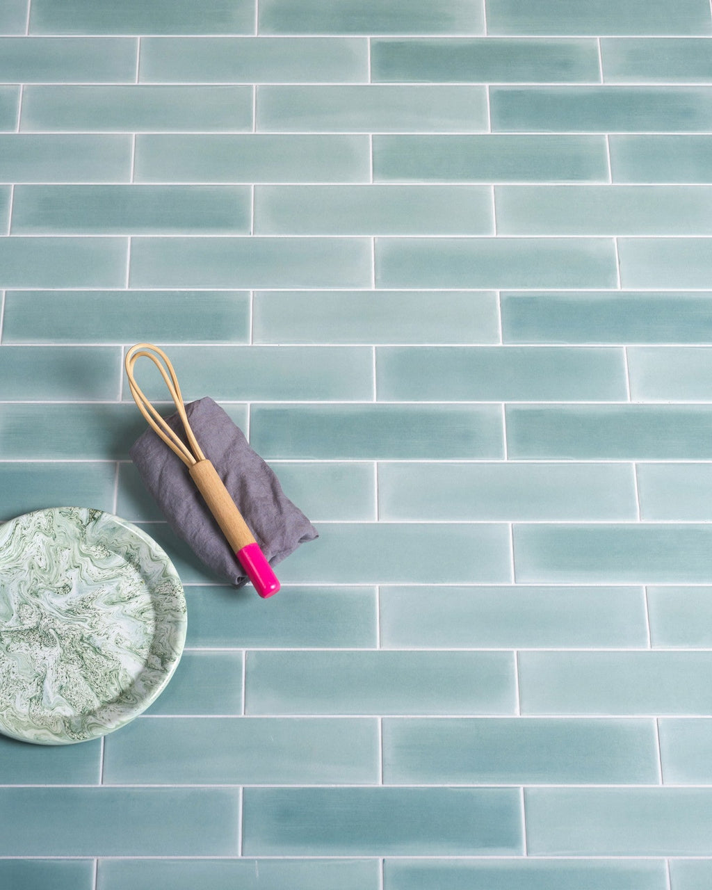 Ca’ Pietra Medina Brick Porcelain Salvia — official gallery image 1