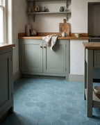 Ca’ Pietra Medina Hexagon Porcelain Salvia — official gallery image 1