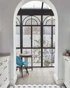 Ca’ Pietra Mono Hex Porcelain Mosaic Daisy — official gallery image 3