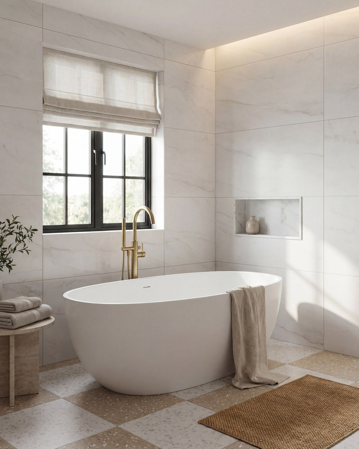 Ca’ Pietra Mystery White Porcelain Matt — official gallery image 1