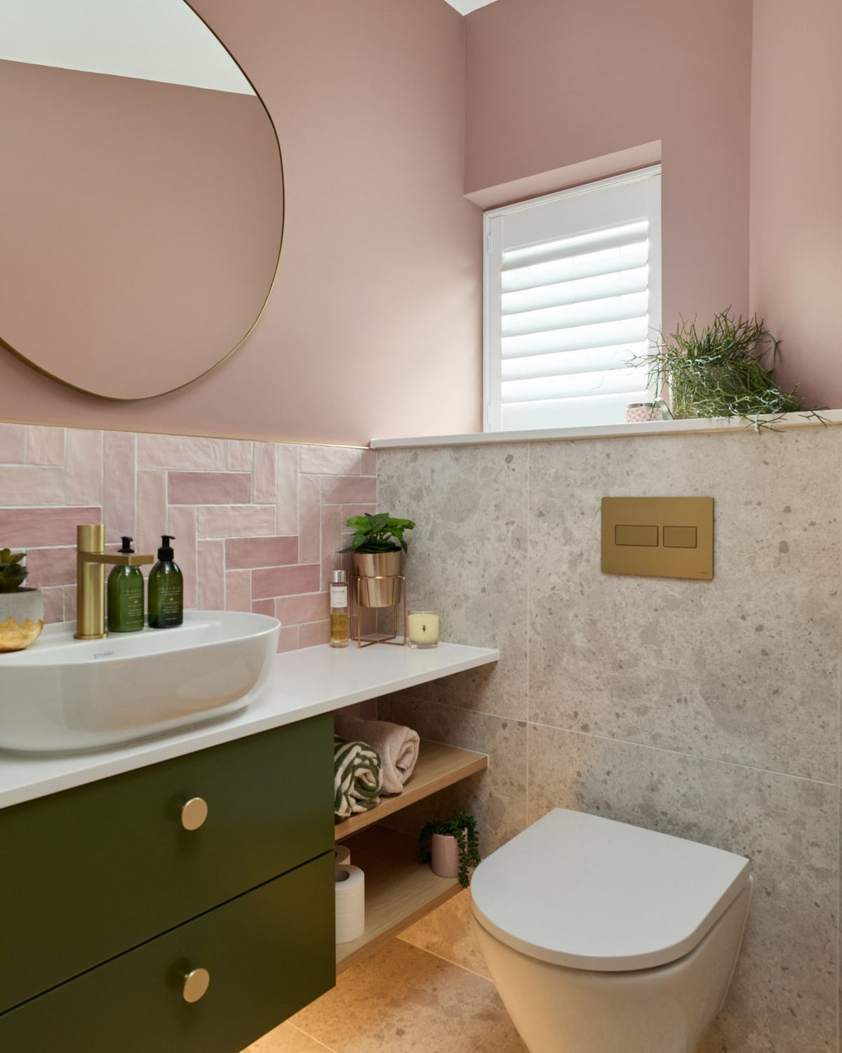 Ca’ Pietra Oasis Ceramic Pink Gloss — official gallery image 3