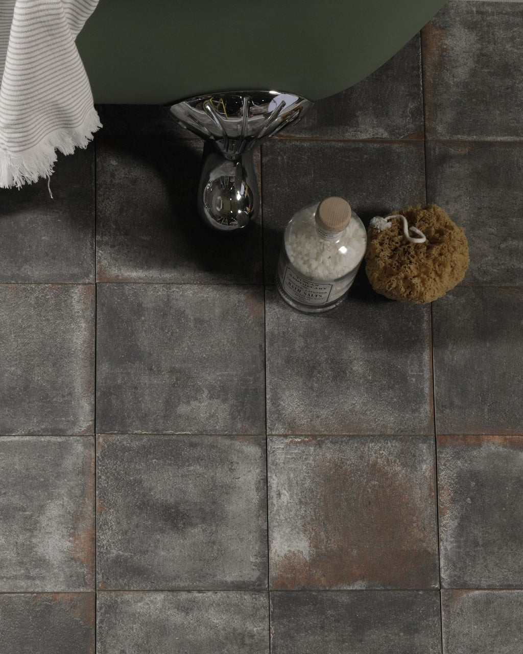 Ca’ Pietra Osterley Porcelain Black Square — official gallery image 4