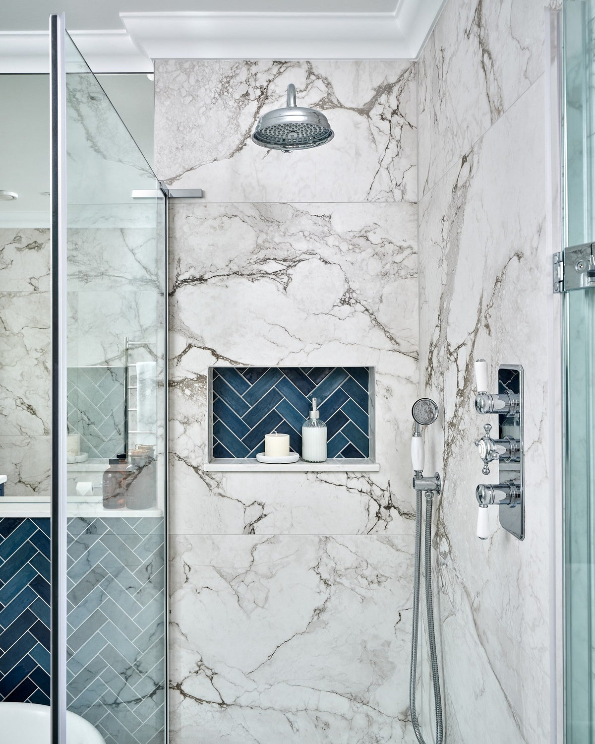Ca’ Pietra Petite Porcelain Gloss Blue — official gallery image 6