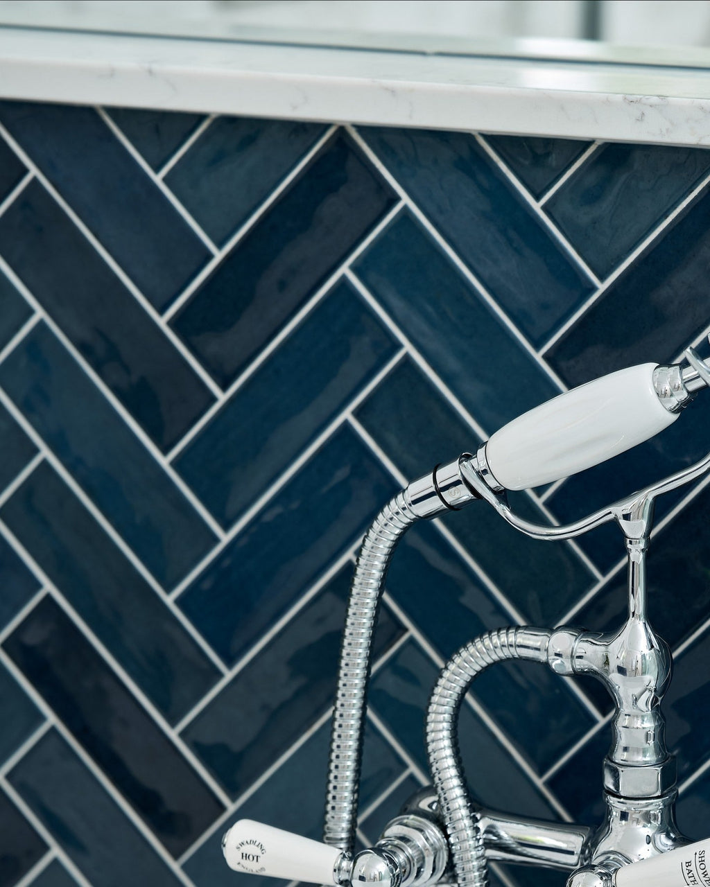 Ca’ Pietra Petite Porcelain Gloss Blue — official gallery image 7