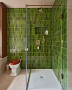 Ca’ Pietra Petite Porcelain Gloss Olive — official gallery image 1