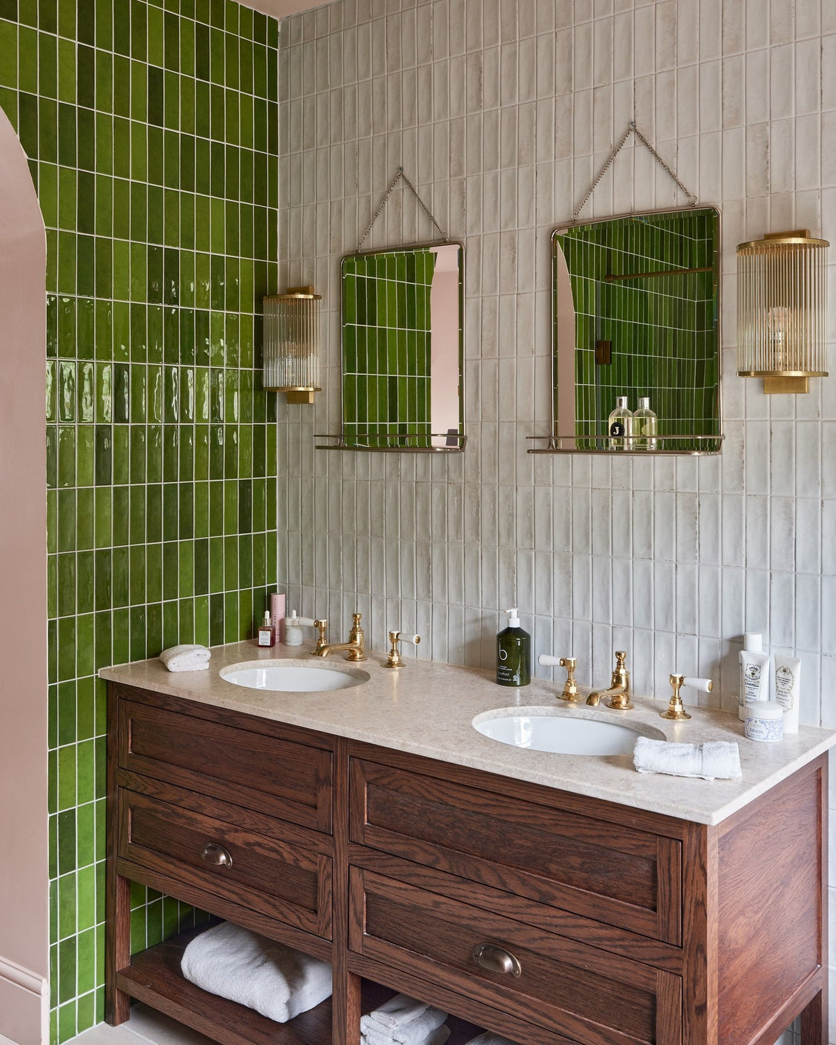 Ca’ Pietra Petite Porcelain Gloss Olive — official gallery image 3