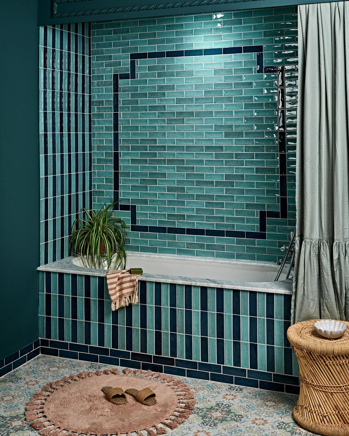 Ca’ Pietra Petite Porcelain Gloss Sky — official gallery image 4