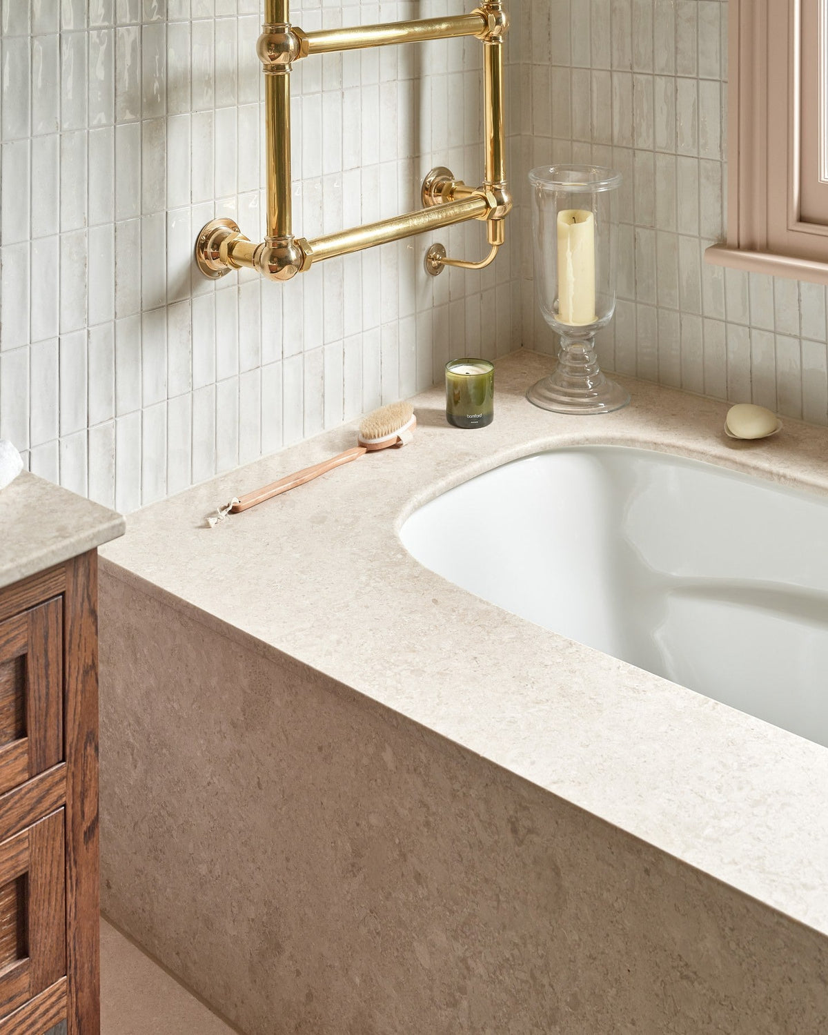 Ca’ Pietra Petite Porcelain Gloss White — official gallery image 4
