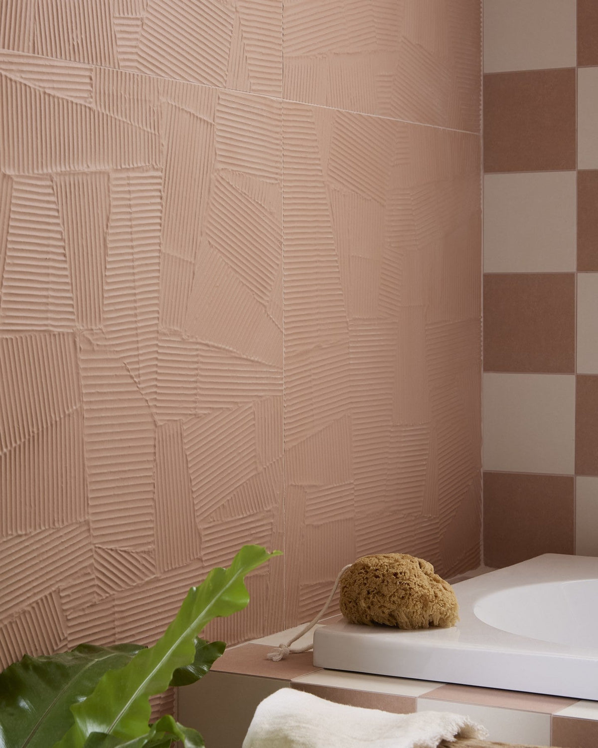 Ca’ Pietra Plastercraft Calco Porcelain Cipria Textured — official gallery image 3
