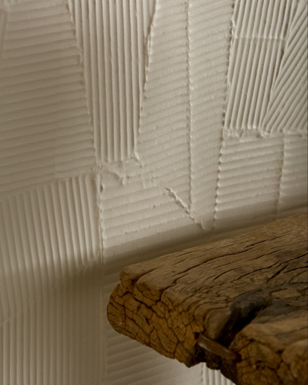 Ca’ Pietra Plastercraft Calco Porcelain Sabbia Textured — official gallery image 1