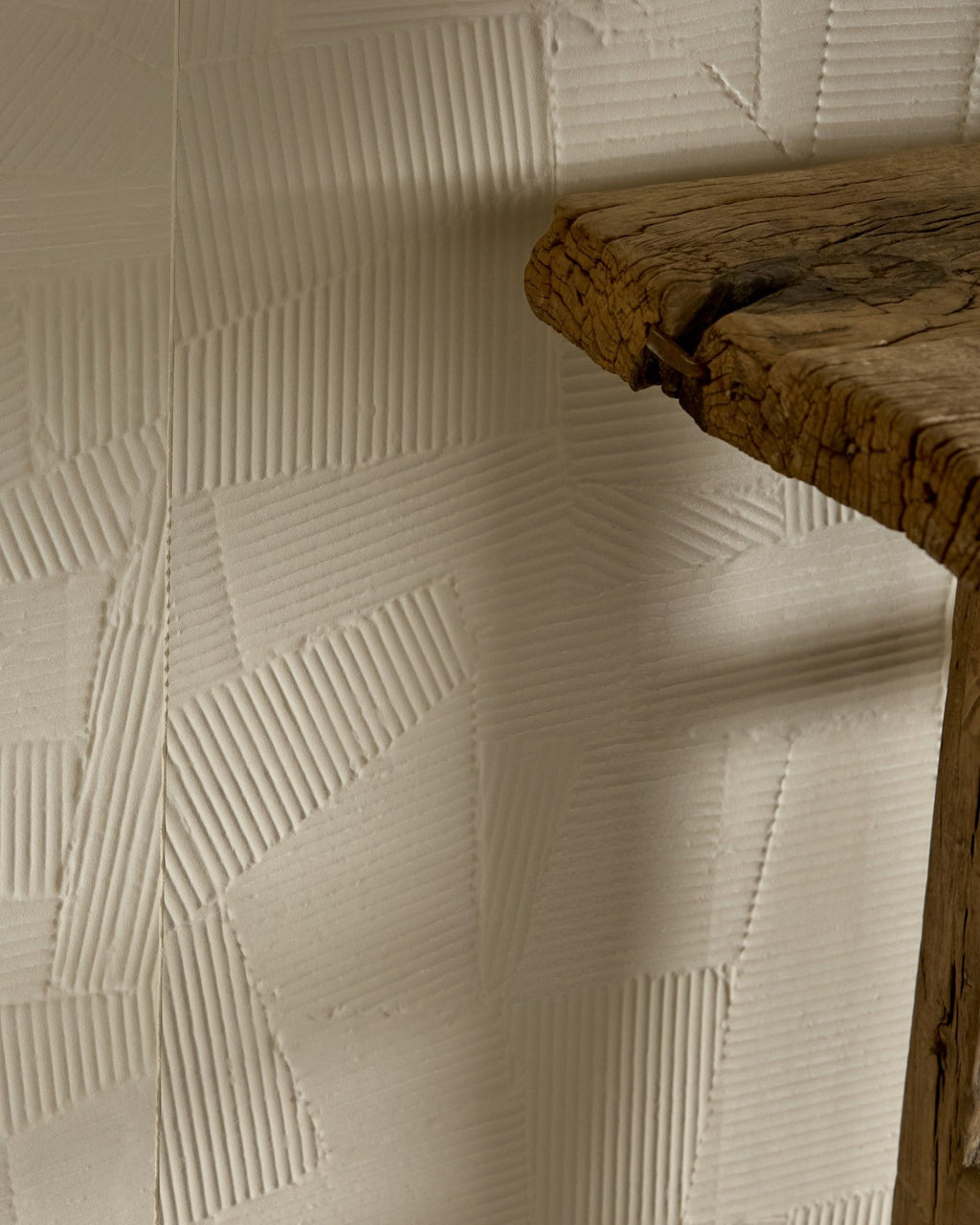 Ca’ Pietra Plastercraft Calco Porcelain Sabbia Textured — official gallery image 4