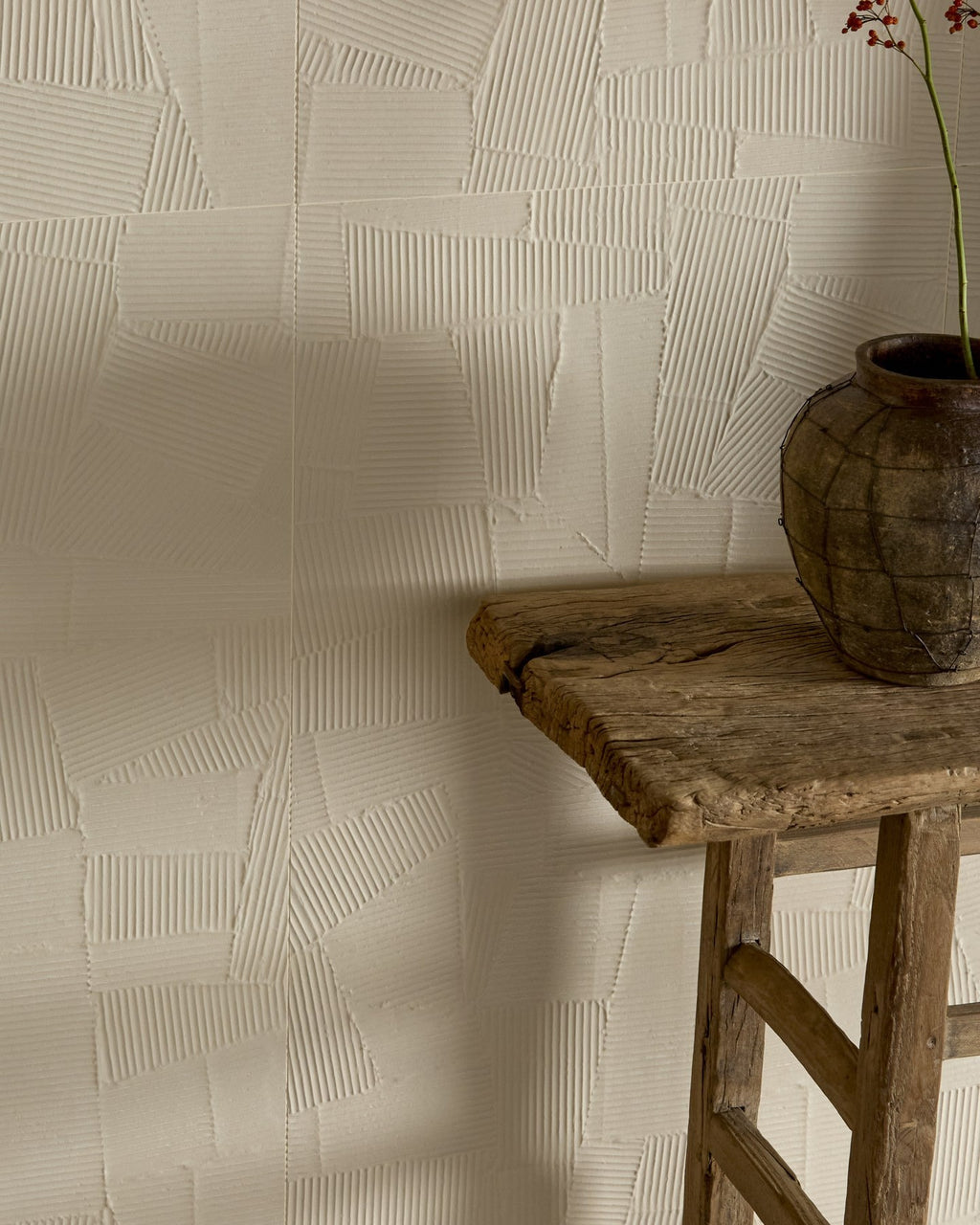 Ca’ Pietra Plastercraft Calco Porcelain Sabbia Textured — official gallery image 5